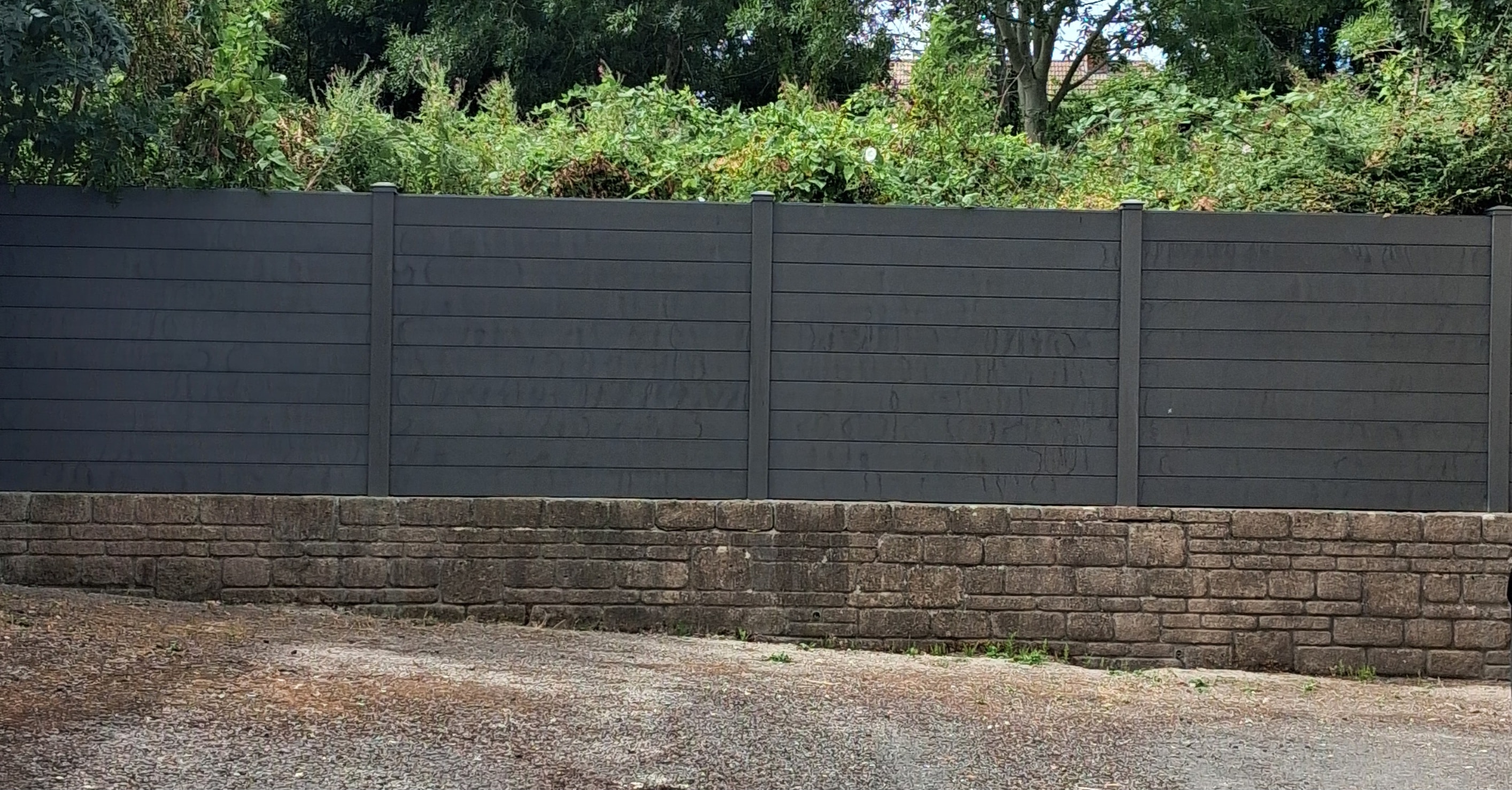 Composite fencing panels — modern and durable