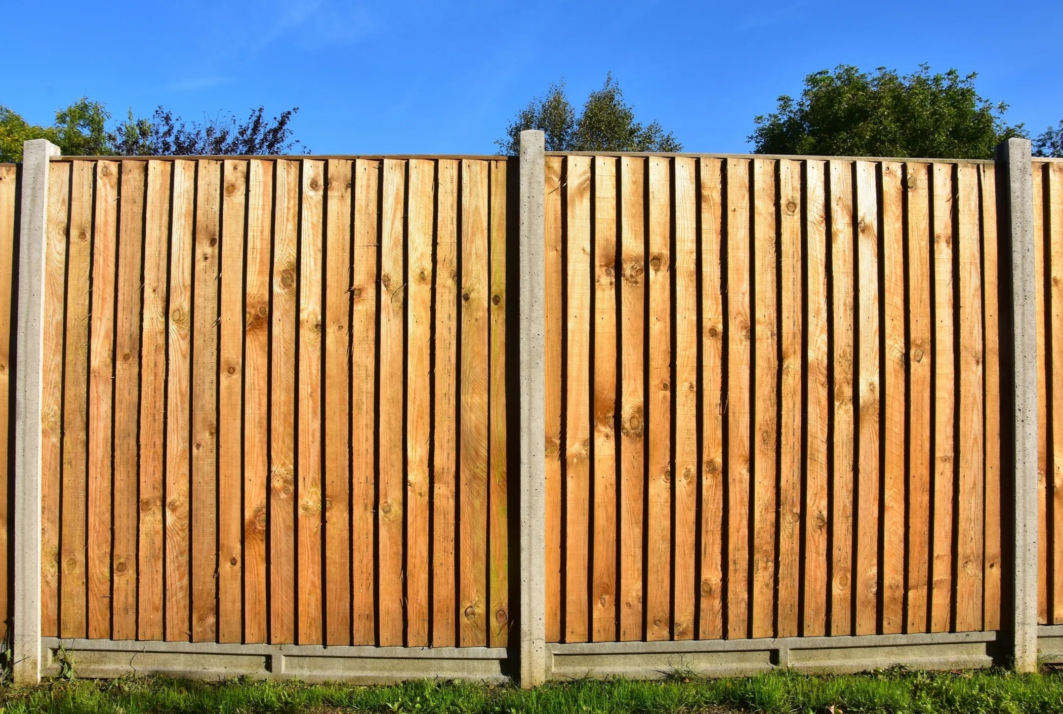 Garden fence panel residential